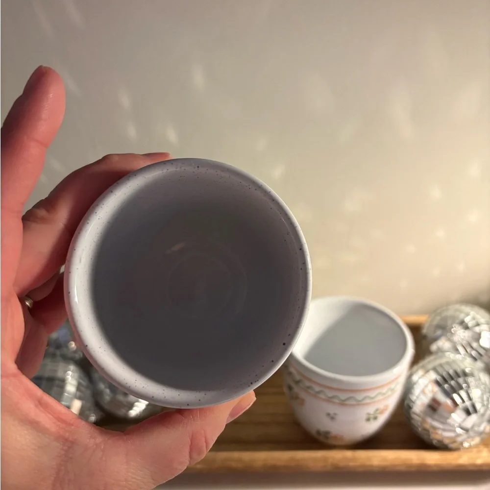 Vintage William Sonoma Hungary Egg Custard Cups set of 2